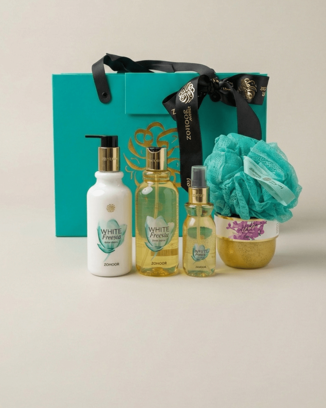 مجموعة العناية بالجسم الفاخرة وايت فريزيا - Zohoor alreef SA