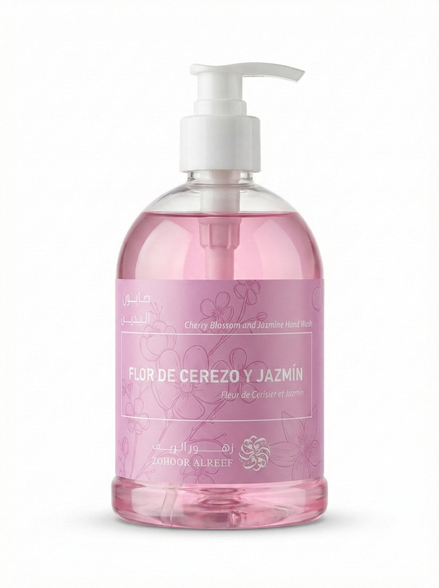 صابون اليدين FLOR DE CEREZP Y JAZMIN 500 ML - Zohoor alreef SA
