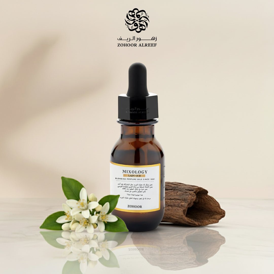 زيت عطري فلفت عود (لايدي عود) - 30 مل - Zohoor alreef SA