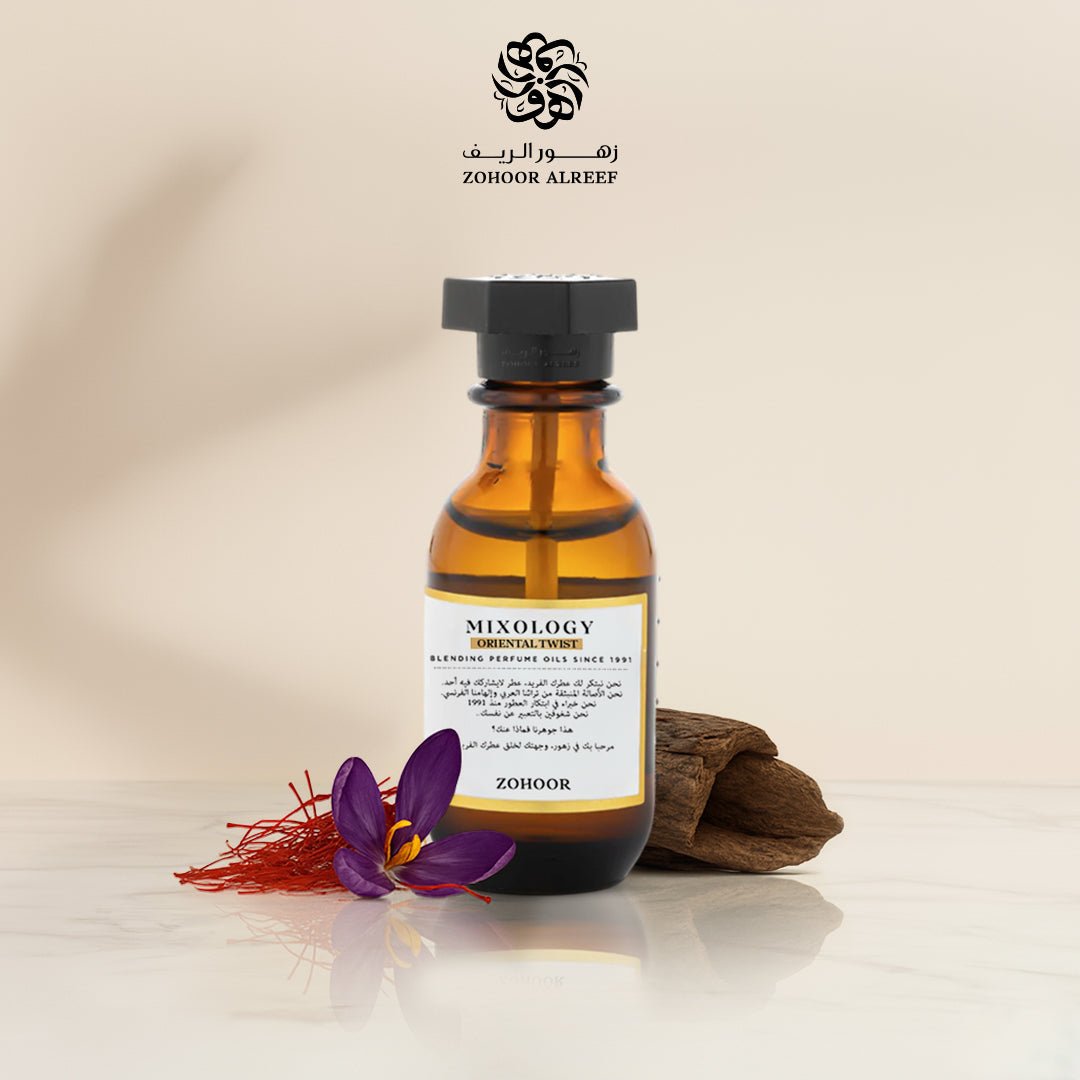 زيت عطري وارم عود ( أورينتال تويست) - 15 مل - Zohoor alreef SA